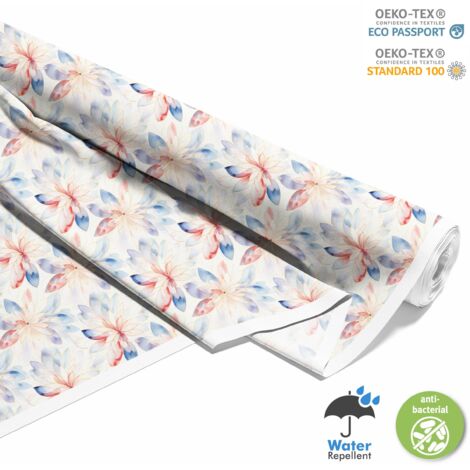 TISSUS DÉCORATIFS D'EXTÉRIEUR OXFORD - Fleurs - DX2848 (1/5)