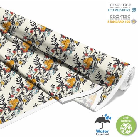 TISSUS DÉCORATIFS D'EXTÉRIEUR OXFORD - Motif Femini DX10420 (1/5)