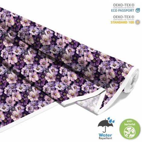 TISSUS DÉCORATIFS D'EXTÉRIEUR OXFORD - Motif Fleurs I DX5448 (1/5)