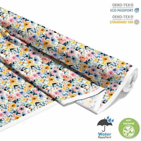 TISSUS DÉCORATIFS D'EXTÉRIEUR OXFORD - Motif Fleurs I DX5270 (1/5)