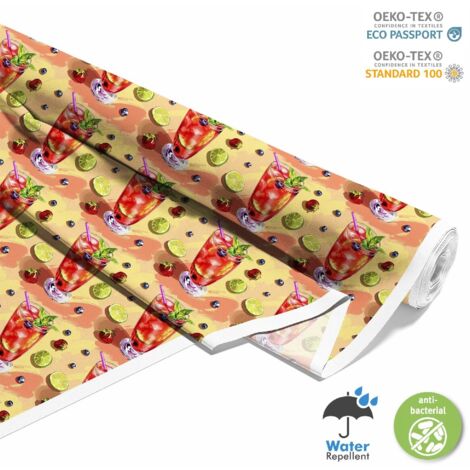 TISSUS DÉCORATIFS D'EXTÉRIEUR OXFORD - Motif Cocktail  DX8835 (1/5)