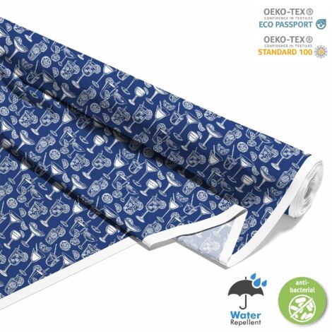 TISSUS DÉCORATIFS D'EXTÉRIEUR OXFORD - Motif Cocktail DX8687 (1/5)