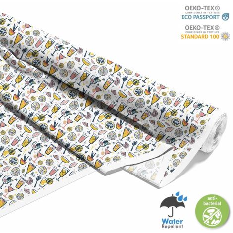 TISSUS DÉCORATIFS D'EXTÉRIEUR OXFORD - Motif Cocktail DX8658 (1/5)