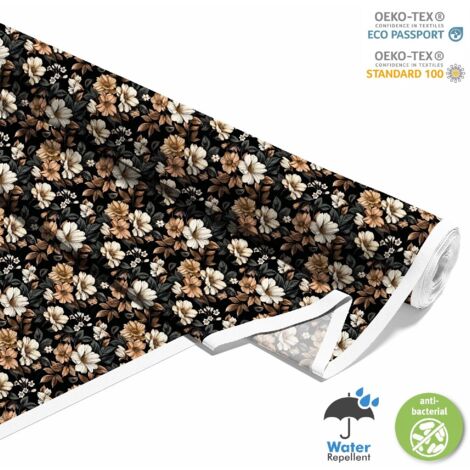 TISSUS DÉCORATIFS D'EXTÉRIEUR OXFORD - Motif Fleurs I DX5111 (1/5)