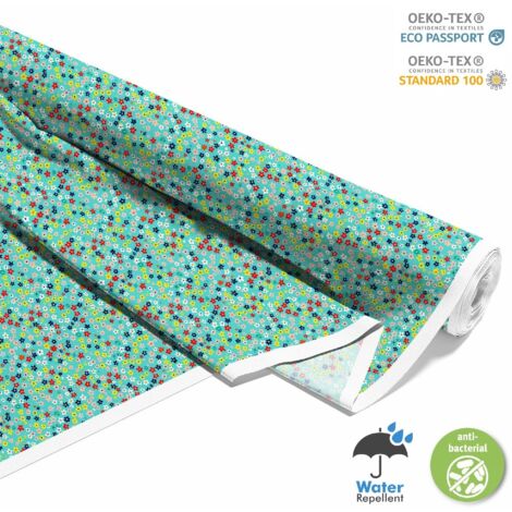 TISSUS DÉCORATIFS D'EXTÉRIEUR OXFORD - Motif Fleurs I DX5666 (1/5)