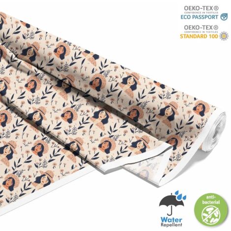 TISSUS DÉCORATIFS D'EXTÉRIEUR OXFORD - Motif Femini  DX10239 (1/5)