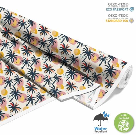 TISSUS DÉCORATIFS D'EXTÉRIEUR OXFORD - motif été  DX9033 (1/5)