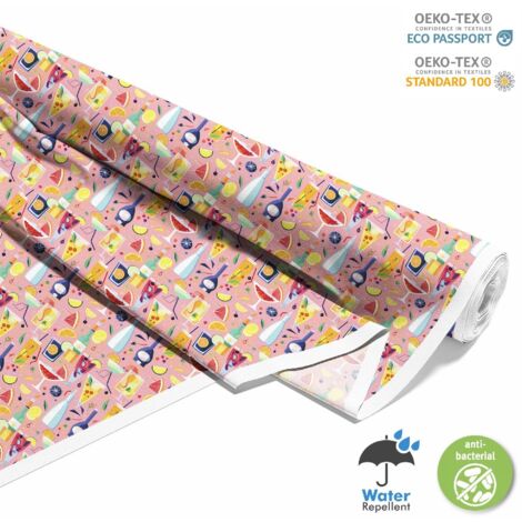 TISSUS DÉCORATIFS D'EXTÉRIEUR OXFORD - Motif Cocktail DX8850 (1/5)