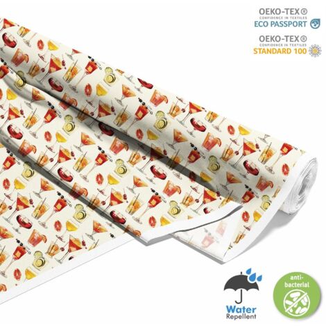 TISSUS DÉCORATIFS D'EXTÉRIEUR OXFORD - Motif Cocktail  DX8315 (1/5)