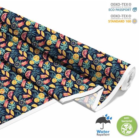 TISSUS DÉCORATIFS D'EXTÉRIEUR OXFORD - motif été  DX9225 (1/5)