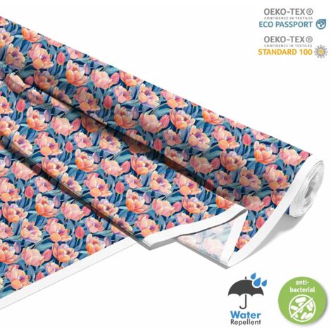 TISSUS DÉCORATIFS D'EXTÉRIEUR OXFORD - Motif Printemps I DX7124 (1/5)