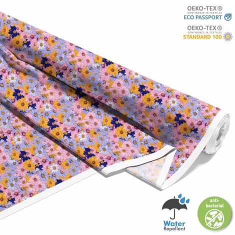 TISSUS DÉCORATIFS D'EXTÉRIEUR OXFORD - Motif Fleurs I DX5334 (1/5)