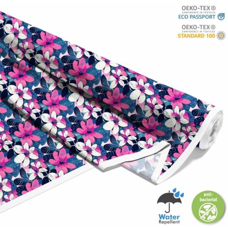 TISSUS DÉCORATIFS D'EXTÉRIEUR OXFORD - Motif Fleurs I DX5550 (1/5)