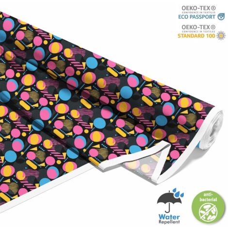TISSUS DÉCORATIFS D'EXTÉRIEUR OXFORD - Motif Géométrique I DX3506 (1/5)