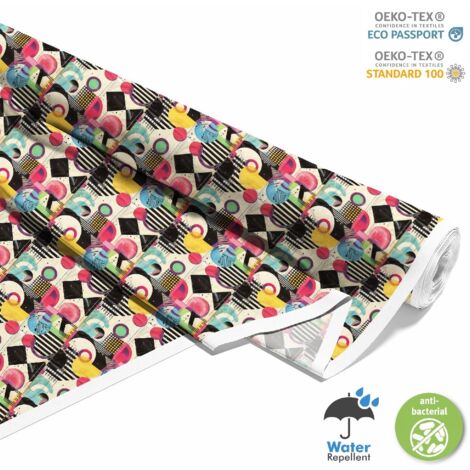 TISSUS DÉCORATIFS D'EXTÉRIEUR OXFORD - Motif géométrique I DX3481 (1/5)