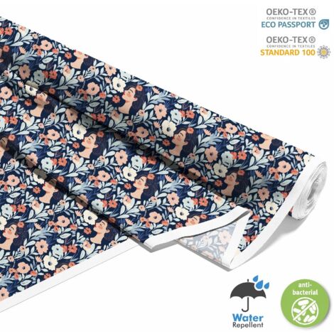 TISSUS DÉCORATIFS D'EXTÉRIEUR OXFORD - Motif Femini DX10536 (1/5)