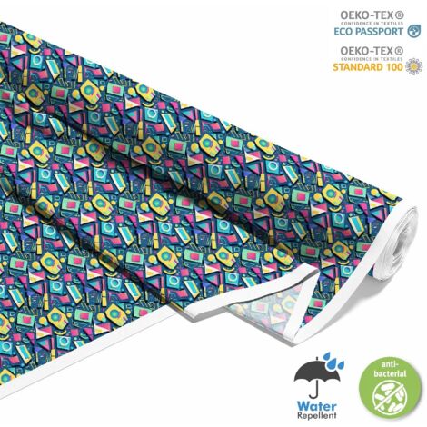 TISSUS DÉCORATIFS D'EXTÉRIEUR OXFORD - Motif Géométrique I DX3178 (1/5)