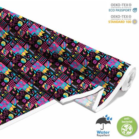 TISSUS DÉCORATIFS D'EXTÉRIEUR OXFORD - Motif Géométrique I DX3361 (1/5)