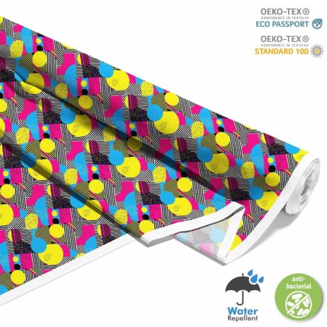 TISSUS DÉCORATIFS D'EXTÉRIEUR OXFORD - Motif Géométrique I DX3181 (1/5)