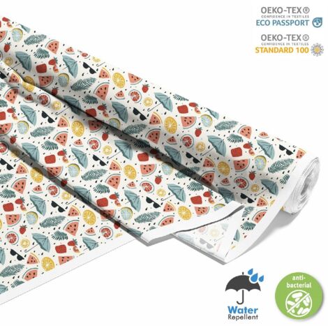 TISSUS DÉCORATIFS D'EXTÉRIEUR OXFORD - motif été DX9069 (1/5)