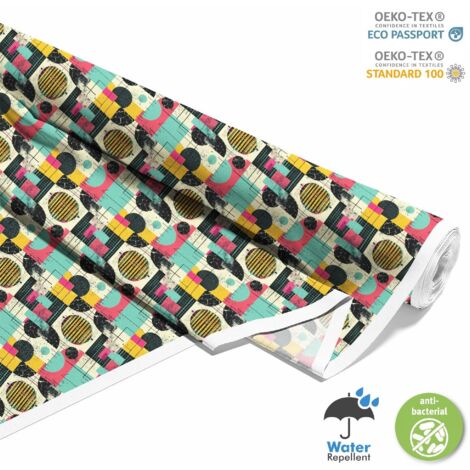 TISSUS DÉCORATIFS D'EXTÉRIEUR OXFORD - Motif Géométrique I DX3373 (1/5)
