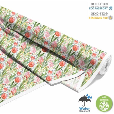 TISSUS DÉCORATIFS D'EXTÉRIEUR OXFORD - Motif Printemps I DX7344 (1/5)