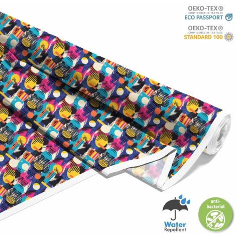 TISSUS DÉCORATIFS D'EXTÉRIEUR OXFORD - Motif Géométrique I DX3492 (1/5)