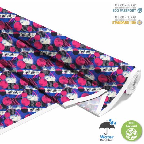 TISSUS DÉCORATIFS D'EXTÉRIEUR OXFORD - Motif Géométrique I DX3498 (1/5)