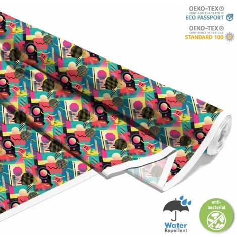 TISSUS DÉCORATIFS D'EXTÉRIEUR OXFORD - Motif Géométrique I DX3603 (1/5)