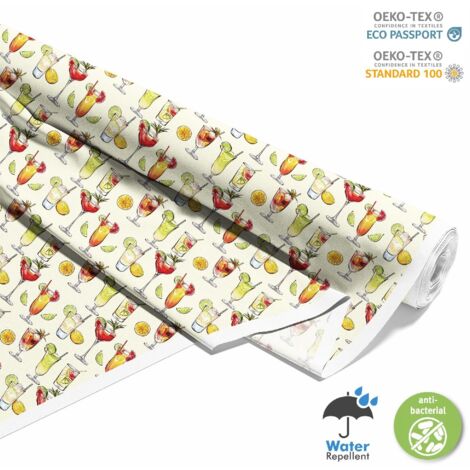 TISSUS DÉCORATIFS D'EXTÉRIEUR OXFORD - Motif Cocktail DX8689 (1/5)