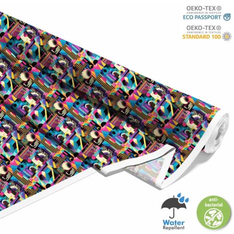 TISSUS DÉCORATIFS D'EXTÉRIEUR OXFORD - Motif géométrique I DX3396 (1/5)