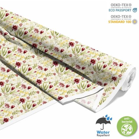 TISSUS DÉCORATIFS D'EXTÉRIEUR OXFORD - Motif Fleurs I DX5253 (1/5)