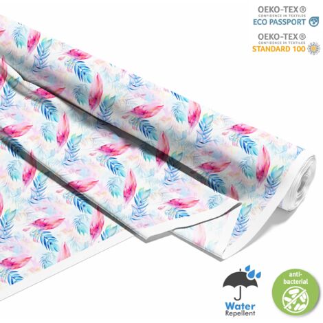 TISSUS DÉCORATIFS D'EXTÉRIEUR OXFORD - Plumes - DX2391 (1/5)