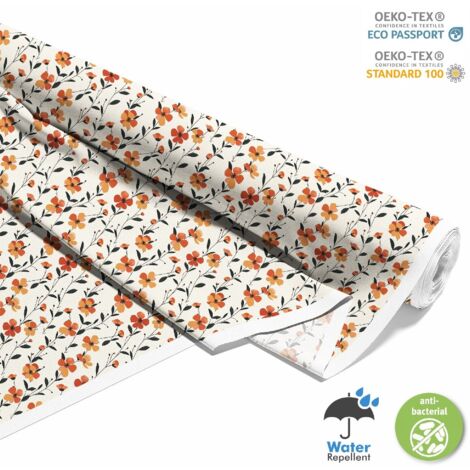 TISSUS DÉCORATIFS D'EXTÉRIEUR OXFORD - Motif Fleurs I DX5624 (1/5)