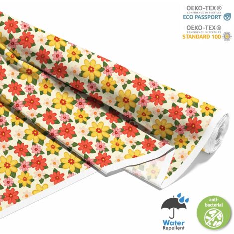 TISSUS DÉCORATIFS D'EXTÉRIEUR OXFORD - Motif Fleurs I DX5453 (1/5)