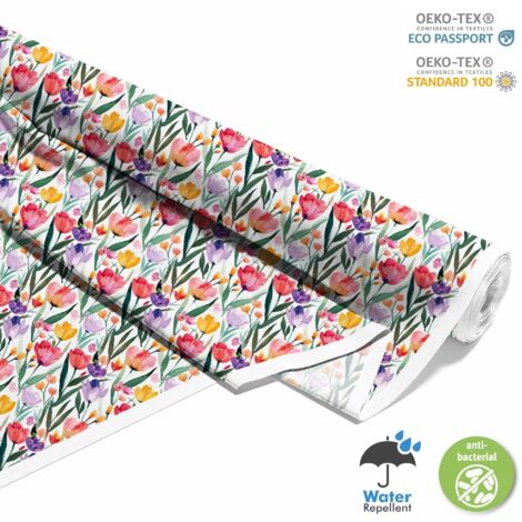 TISSUS DÉCORATIFS D'EXTÉRIEUR OXFORD - Motif Printemps I DX7430 (1/5)