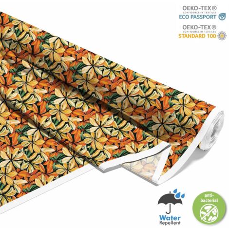 TISSUS DÉCORATIFS D'EXTÉRIEUR OXFORD - Motif Fleurs I DX5495 (1/5)