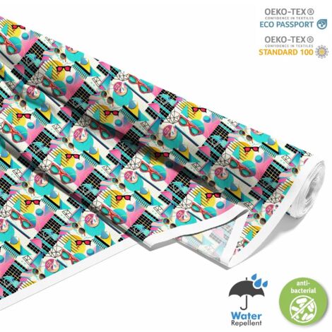 TISSUS DÉCORATIFS D'EXTÉRIEUR OXFORD - Motif Géométrique I DX3450 (1/5)