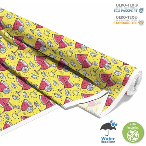 TISSUS DÉCORATIFS D'EXTÉRIEUR OXFORD - Motif Cocktail DX8470 (1/5)
