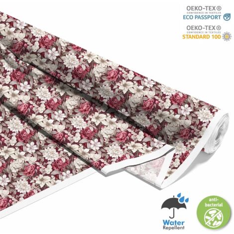 TISSUS DÉCORATIFS D'EXTÉRIEUR OXFORD - Motif Fleurs I DX5498 (1/5)