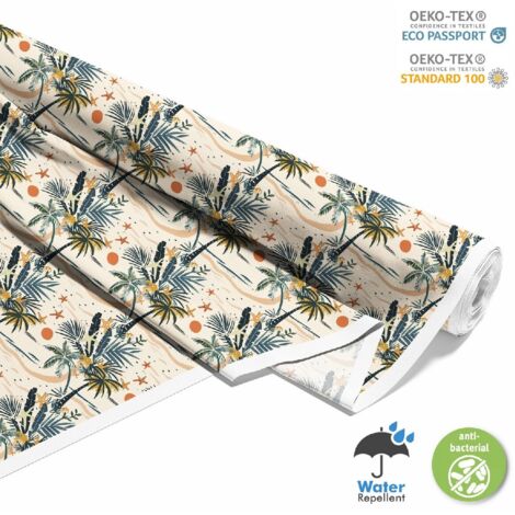 TISSUS DÉCORATIFS D'EXTÉRIEUR OXFORD - motif été DX9080 (1/5)