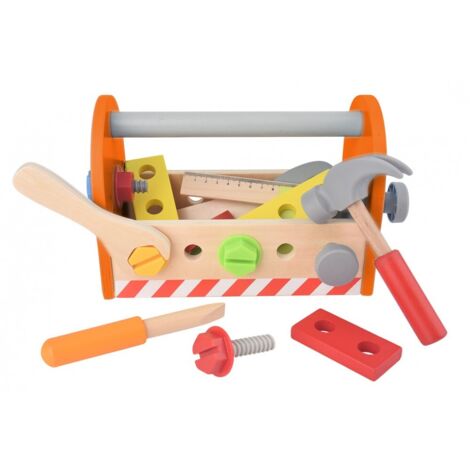Établi Nordique Compact Small Foot – Bois – 21 Accessoires – Dès 3 Ans