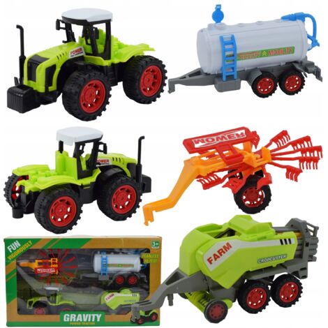 Coil Tracteur New Holland Rutschauto avec Remorque - Tracteur Buggy