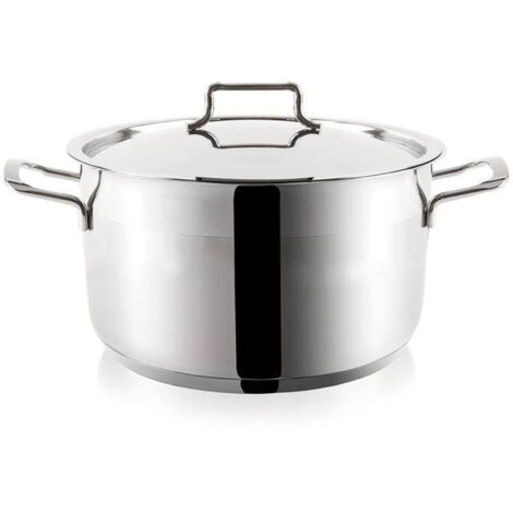 Marmite en acier avec couvercle ANETT 30 cm, 8,5 l (1/3)