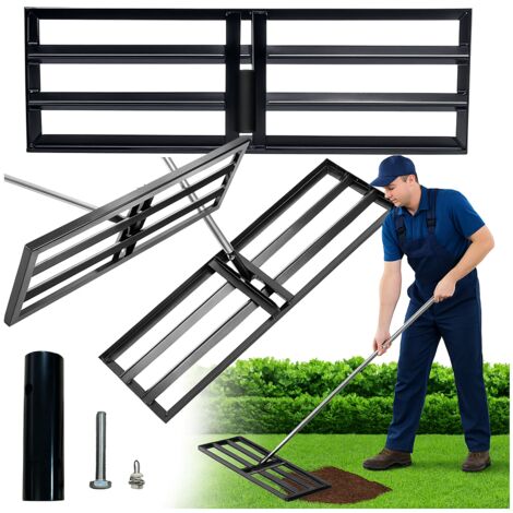 Anneau D'Arbre Plat En Acier Noir - Lot De 5, Diamètre 90/120 Cm, Pour Jardin Et Décoration Extérieure - 8