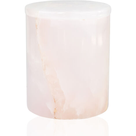 Boîte Ou Coffret En Onyx Naturel Avec Décor Floral - Référence A7 - Occasion