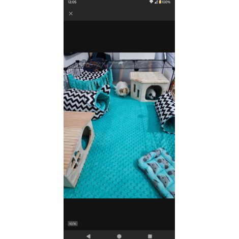 NVGVUP Tapis De Parc Imperméable En Tissu Oxford Pour Cage à