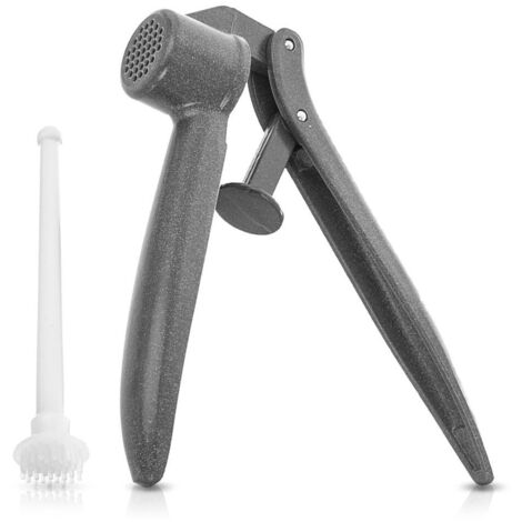 Presse ail en aluminium avec outil de nettoyage (1/5)