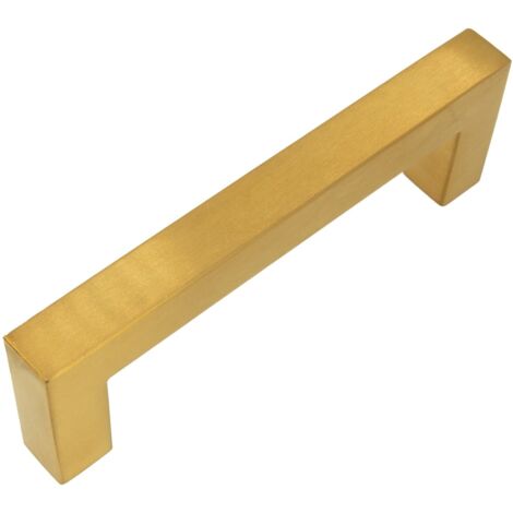 Lot De 10 Poignee De Meuble Cuisine Doré Poignées Entraxe 96 Mm Poignet
