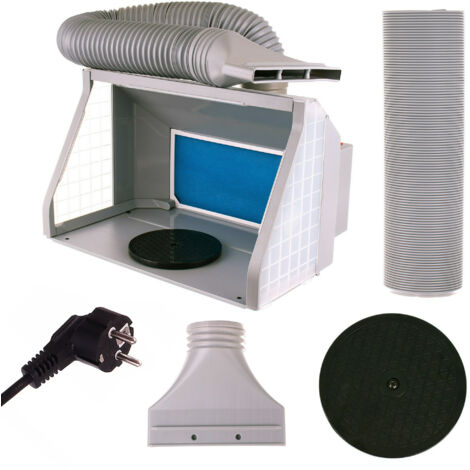 CABINE DE PEINTURE PORTABLE VENTILATEUR ÉCLAIRAGE MODÈLE (1/5)